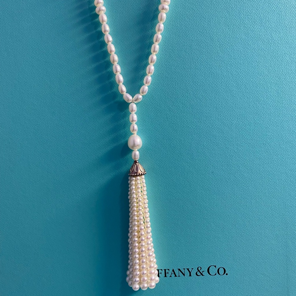 Tiffany & Co. White Crystal Necklace